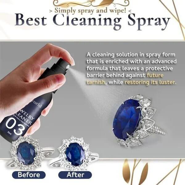🔥Hot Sale-50% Off🔥🤩JEWELRY CLEANER SPRAY - RESTORING THE LUSTER✨