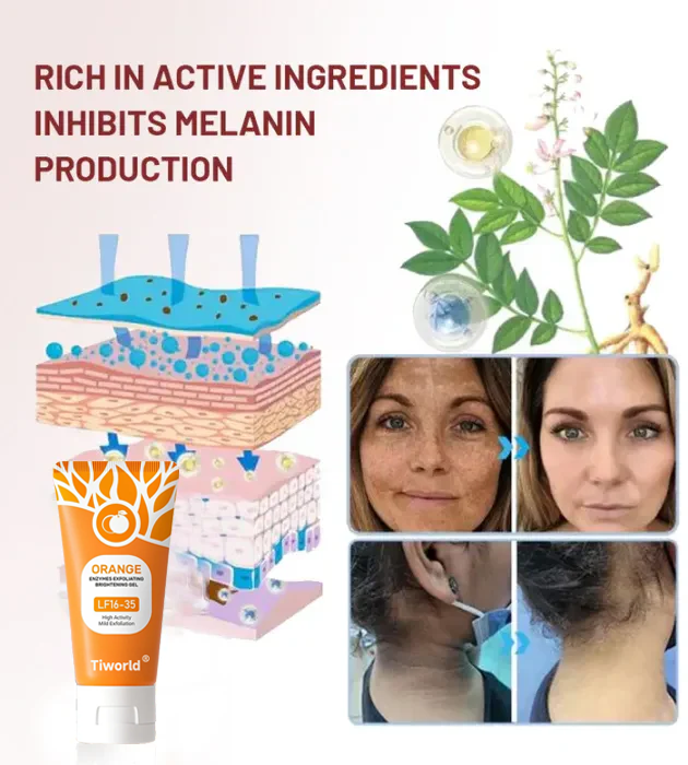 Tiworld®🔥Orange Enzyme Exfoliating Gel — The Gentle Miracle Your Skin Has Been Crying Out For